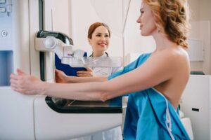 breast cancer screening mammogram